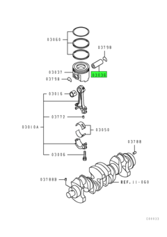 PIN,PISTON 1