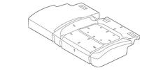 Seat Cushion Pad - Rear