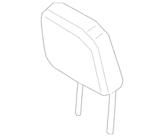Cover And Pad Headrest - Left, Right, Rear