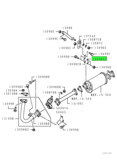 CLAMP,EXHAUST PIPE 1