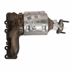 Catalytic Converter with Integrated Exhaust Manifold - Rear 3.7L