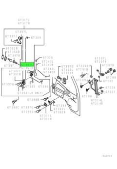 LATCH,FR DOOR,LH 3