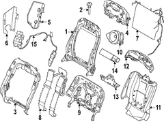 Panel Seat Back - Left, Right, Front