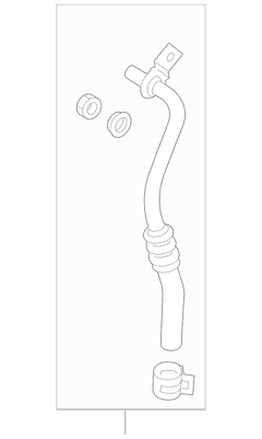 Oil Cooler Tube Automatic Transmission Hose (AT)