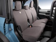 Covercraft Carhartt Rear Protective Seat Covers in Pebble Grey