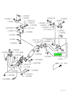 CLAMP,EXHAUST PIPE 1