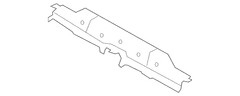Floor Pan Crossmember - Rear, Center (Hybrid, Plug In Hybrid,)