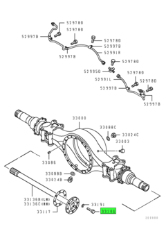 BOLT,RR AXLE SHAFT 1