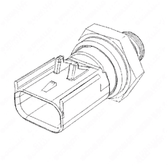 Oil and Fuel Pressure Sensor for S60 14L EPA07