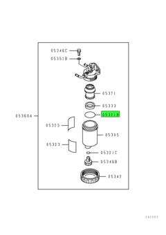 O-RING,WATER SEPARATOR 1