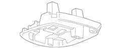 Console Bracket - Front, Rear