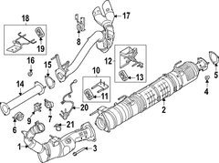 Catalytic Converter Filter Diesel PARTICLE <br>Catalytic - 6.7L