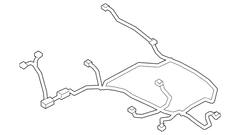 Parking Aid System Wiring Harness Distance Sensor Wire
