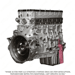 Warranty Long Block Engine with 6 Lobe Intake Camshaft for DD16