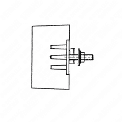 Optimized Idle Thermostat with Mounting Stud