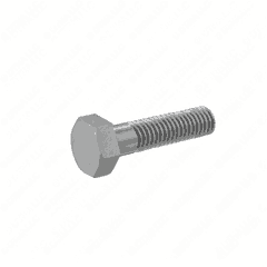 Hexagonally Headed Screw ISO 4017 - M10 x 50 - Grade 10.9