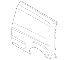 Quarter Panel - Left, Outer