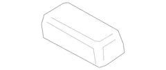 Seat Headrest Cover - Rear, Center (XLT)