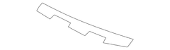 Grille Molding Insert - Front