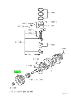 PULLEY,CRANKSHAFT 1