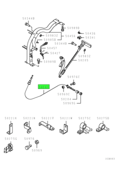 CABLE,PARKING BRAKE 1