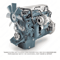 Long Block Plus - S60, 67GKXX, 12.7L, DDEC III, Pre-98 3564