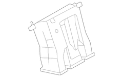 Hvac Duct Adapter CCS Connector Instrument Panel Air