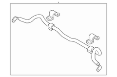 Suspension Stabilizer Bar Roll - Front