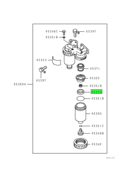 FLOAT,WATER SEPARATOR LEVEL 1