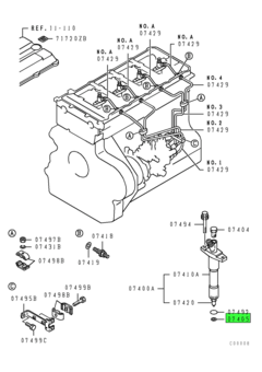 GASKET,FUEL INJECTION NOZZLE 1