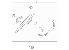 Body A-Pillar Trim Panel Pillar Windshield MOULDING <br>Decorative mounted to A of the vehicle