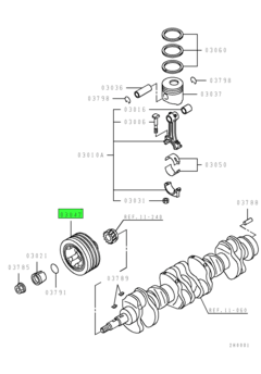 PULLEY,CRANKSHAFT 1