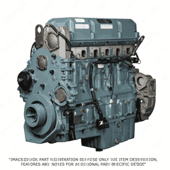 Engine Block for Detroit Diesel Series 60 14.0L EPA07 with 6067HG6E DDEC6 (Jakes Version)