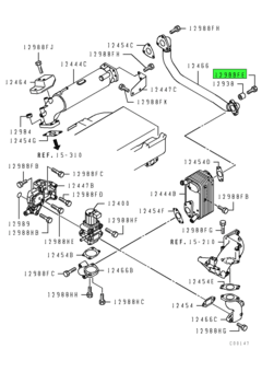 BOLT,EGR EQUIP 1