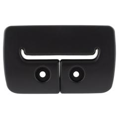 Seat Belt Guide. Shield. Seat Belt Extender Arm - Rear.