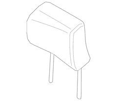 Carmelo Headrest pad <br>Headrest part of the Seat (luxury leather)