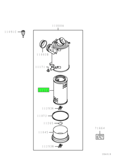 ELEMENT,AIR CLEANER 1