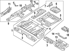 Floor Pan Side Extension - Rear, Center