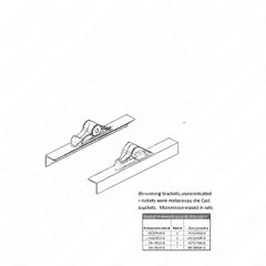 Rebuild Kit, Mounting Bracket