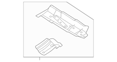 Floor Pan Crossmember - Right, Front