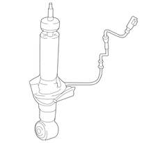 Suspension Shock Absorber Strut - Left, Right, Rear