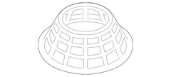 Cabin Air Filter Case Housing