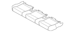 Seat Cover Cushion - Rear