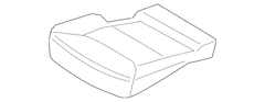 Seat Cover Cushion - Left, Rear