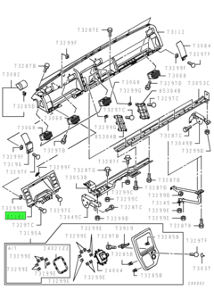 BEZEL,COMBINATION METER 1