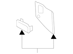 Console and COMPONENTS Panel End Instrument <br>Panel used for the - Right