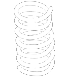 Coil Spring - Left, Right, Rear