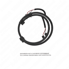 Injector ECM Harness Assembly with Jake Brake for S50