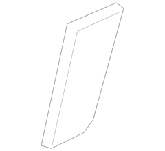 Interior Quarter Panel Trim Access Cover Hole