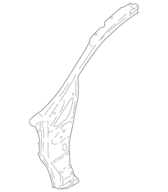 Body A-Pillar Reinforcement - Left, Inner